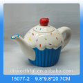 Home decor ceramic milk mug with icecream figurine